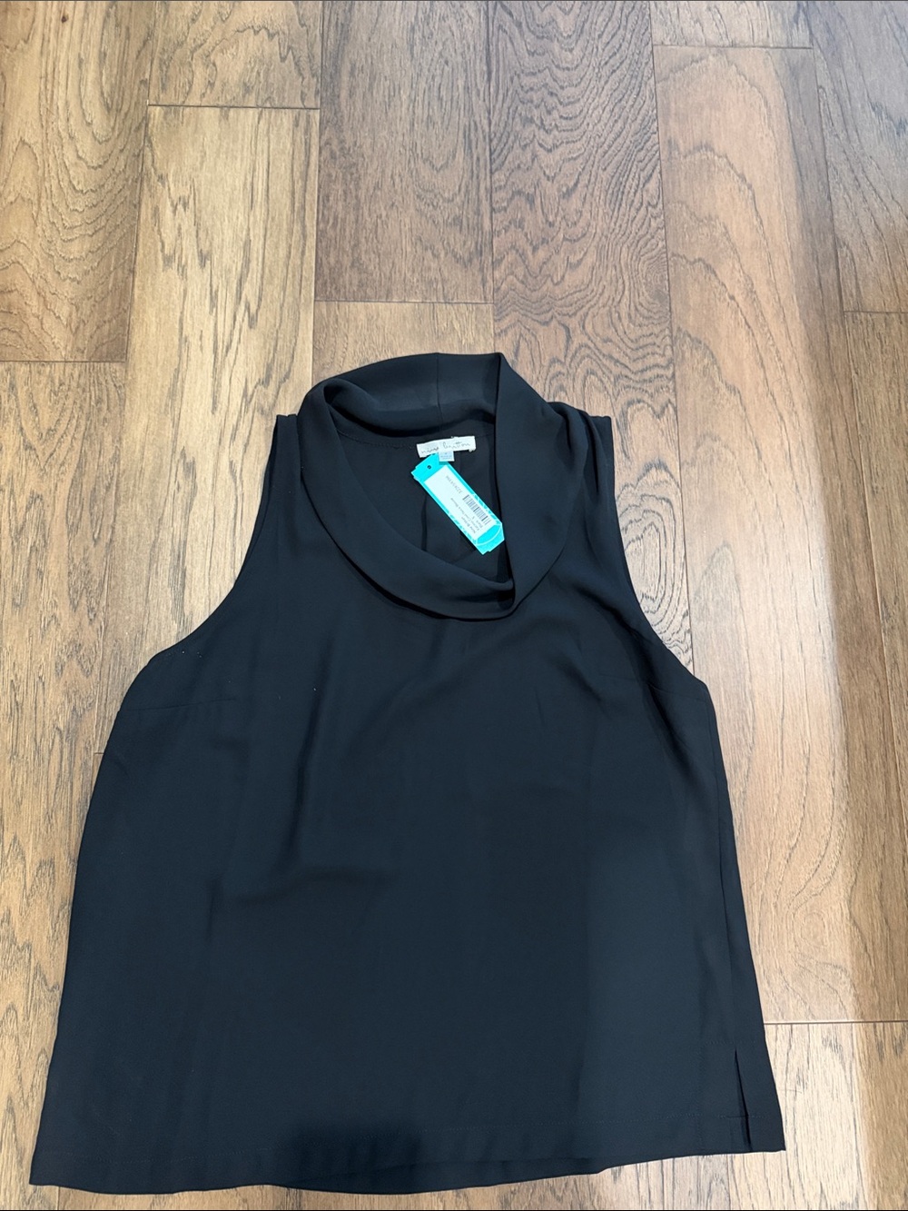Black Cowl Neck Sleeveless Camisole